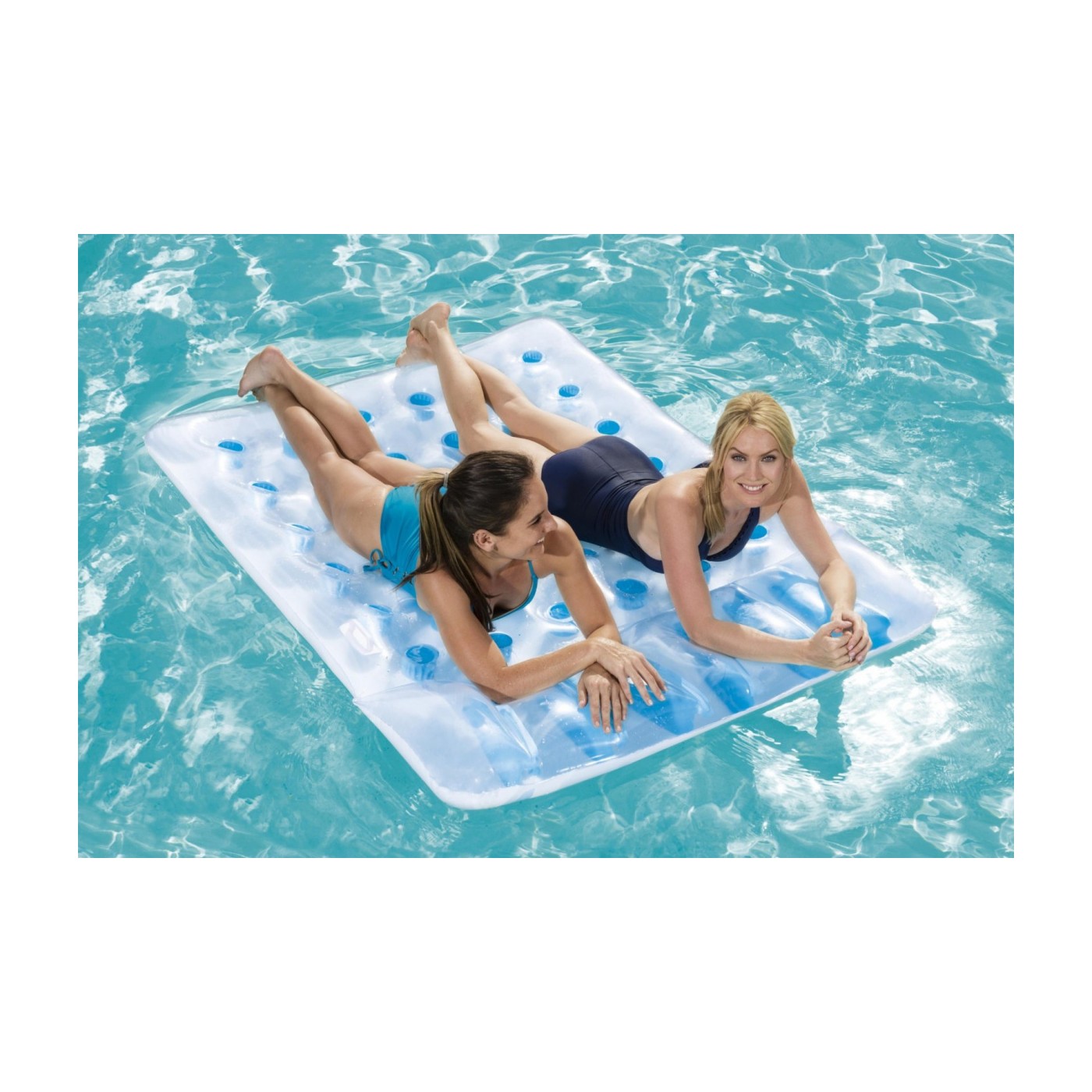 2-miestny matrac na plávanie 193x142cm BESTWAY + Opravná sada