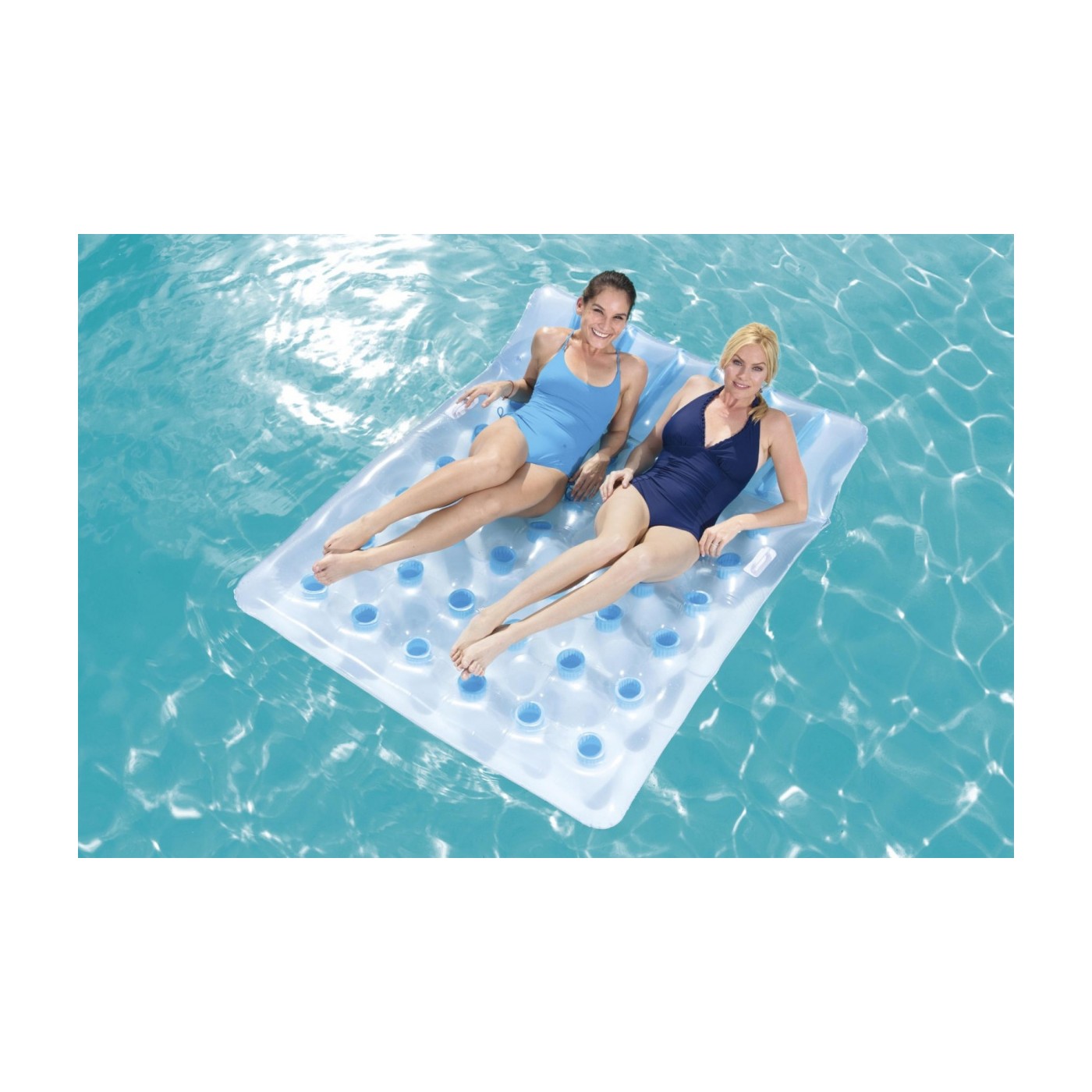 2-miestny matrac na plávanie 193x142cm BESTWAY + Opravná sada