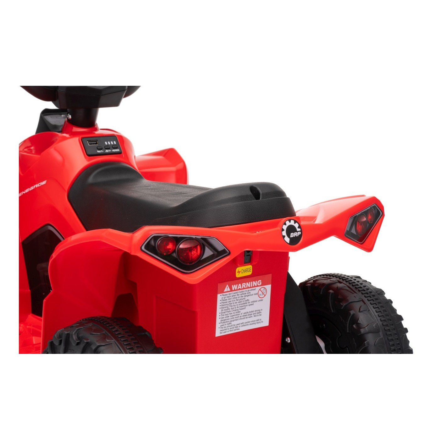 MINI Can Am Renegade ATV červená