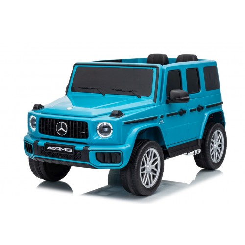 Mercedes G63 AMG modré vozidlo