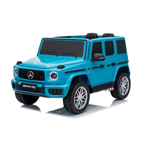Mercedes G63 AMG modré vozidlo