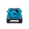 Mercedes G63 AMG modré vozidlo