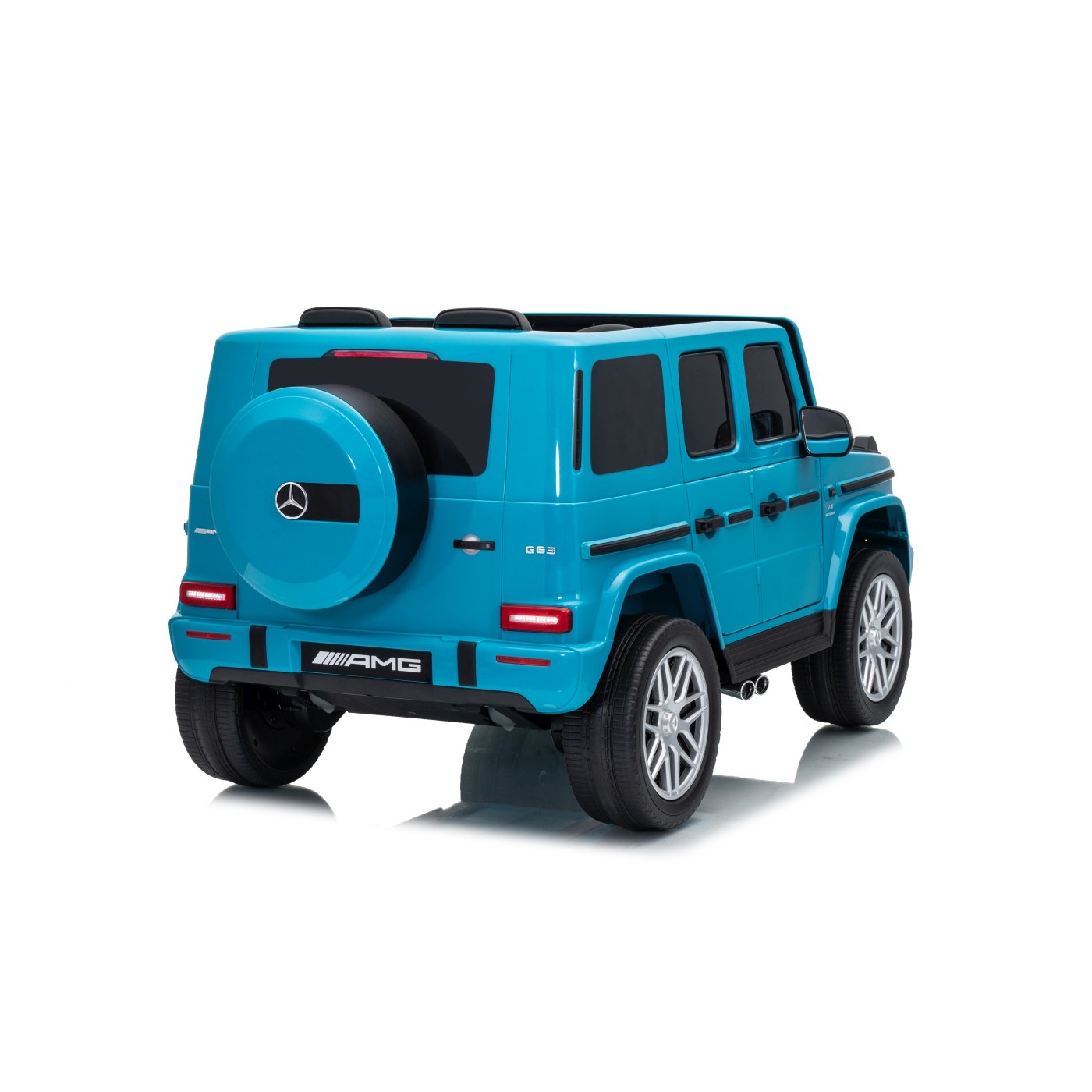 Mercedes G63 AMG modré vozidlo