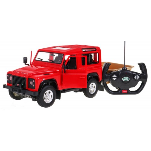 Land Rover Defender RASTAR Model 1:14 Diaľkovo ovládané auto terénne + Ovládač 2,4 GHz