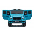 Mercedes G63 AMG modré vozidlo