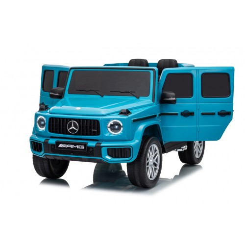 Mercedes G63 AMG modré vozidlo