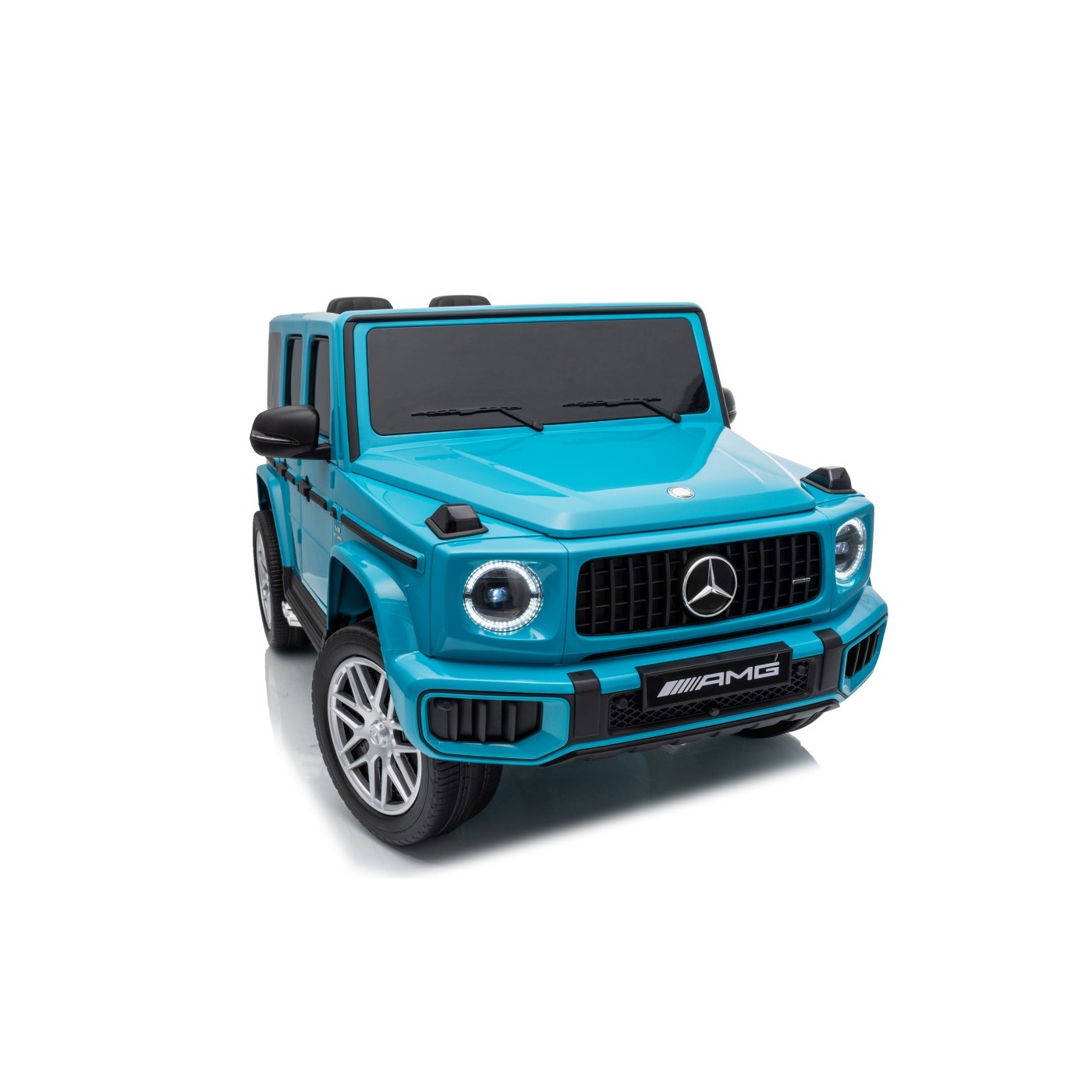 Mercedes G63 AMG modré vozidlo