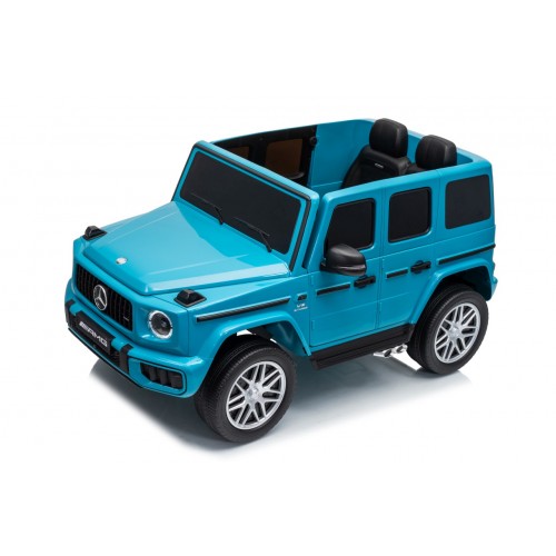 Mercedes G63 AMG modré vozidlo