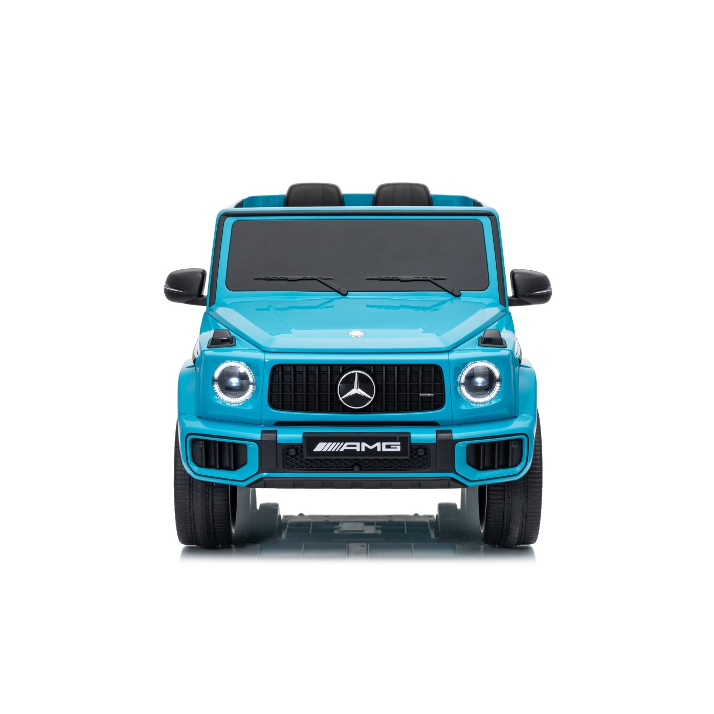 Mercedes G63 AMG modré vozidlo