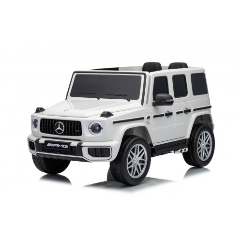 Mercedes G63 AMG biele vozidlo