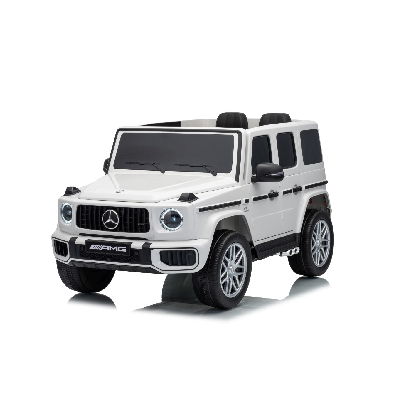 Mercedes G63 AMG biele vozidlo