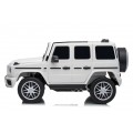 Mercedes G63 AMG biele vozidlo