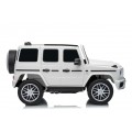 Mercedes G63 AMG biele vozidlo