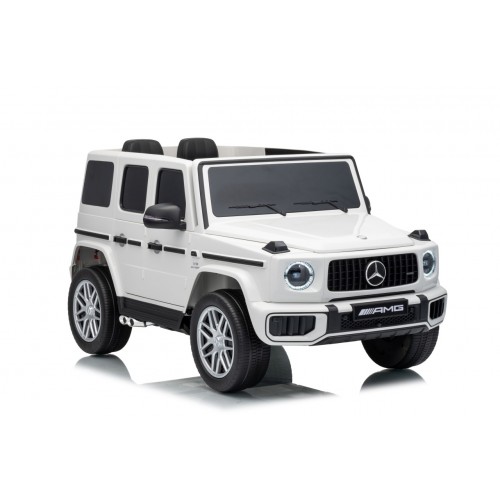 Mercedes G63 AMG biele vozidlo