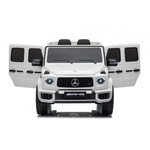 Mercedes G63 AMG biele vozidlo