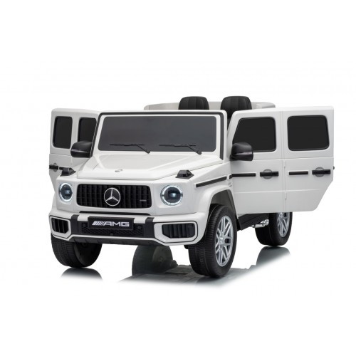 Mercedes G63 AMG biele vozidlo