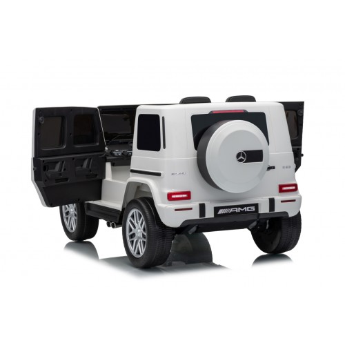 Mercedes G63 AMG biele vozidlo