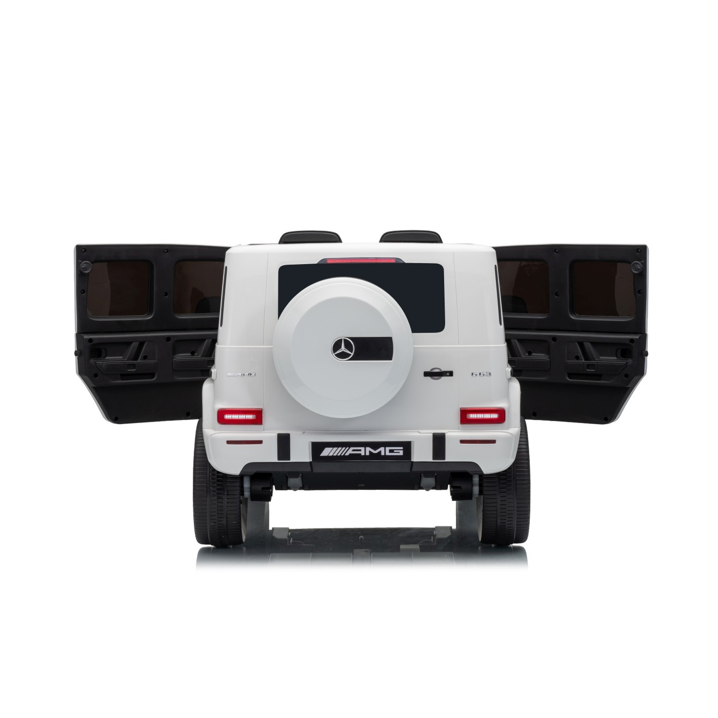 Mercedes G63 AMG biele vozidlo