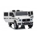 Mercedes G63 AMG biele vozidlo