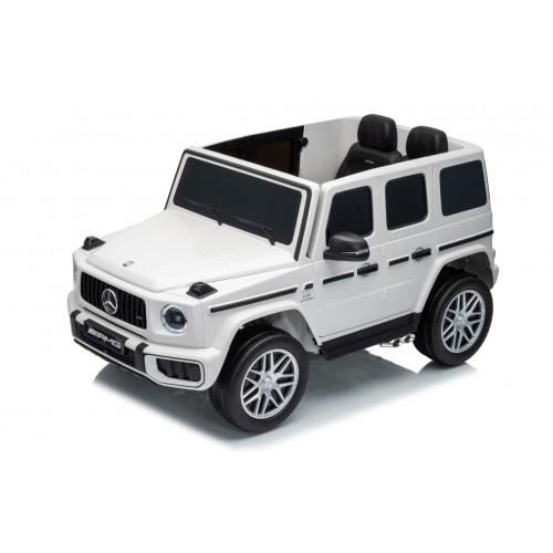 Mercedes G63 AMG biele vozidlo