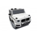 Mercedes G63 AMG biele vozidlo