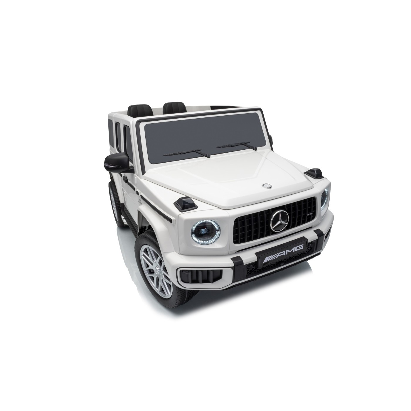 Mercedes G63 AMG biele vozidlo