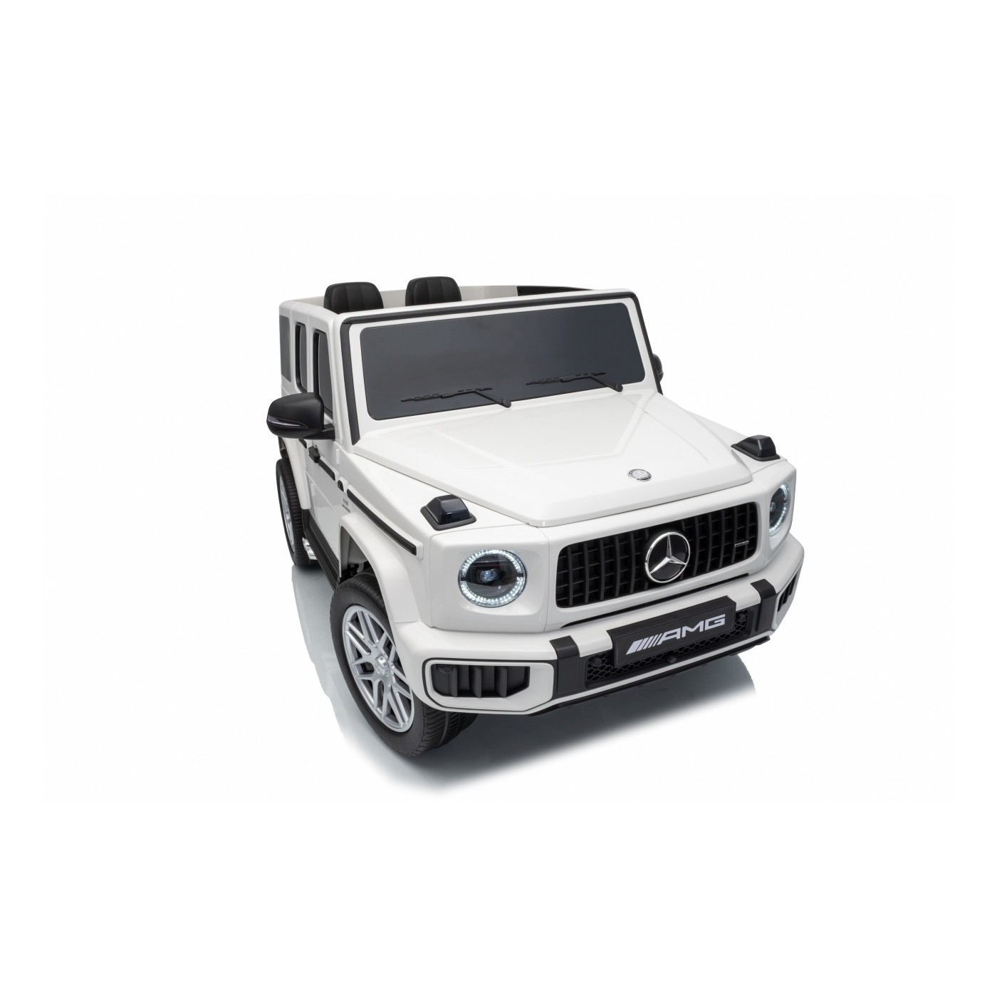 Mercedes G63 AMG biele vozidlo
