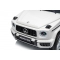 Mercedes G63 AMG biele vozidlo