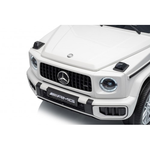 Mercedes G63 AMG biele vozidlo