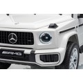 Mercedes G63 AMG biele vozidlo