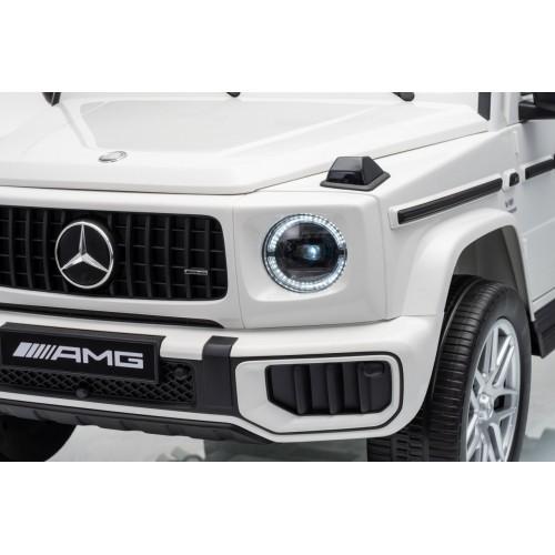 Mercedes G63 AMG biele vozidlo