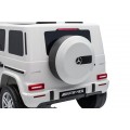 Mercedes G63 AMG biele vozidlo