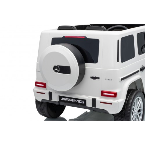 Mercedes G63 AMG biele vozidlo