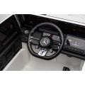 Mercedes G63 AMG biele vozidlo