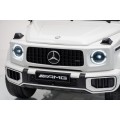 Mercedes G63 AMG biele vozidlo