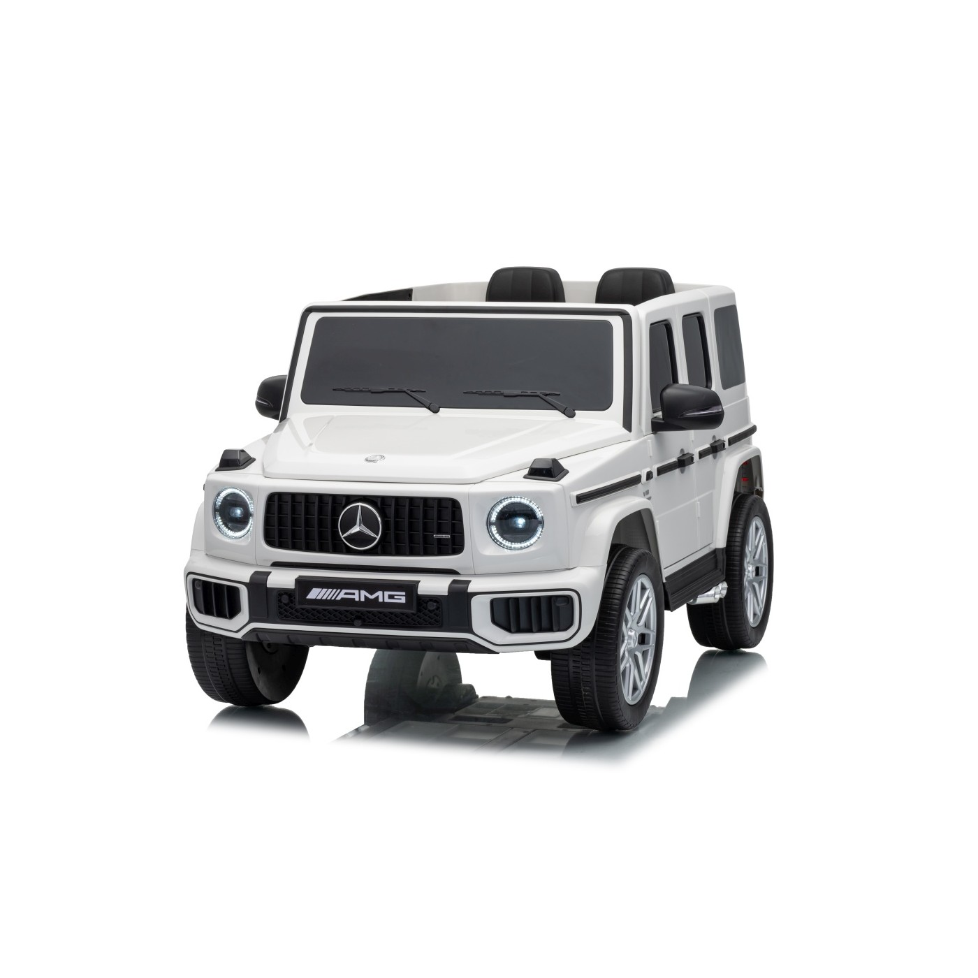 Mercedes G63 AMG biele vozidlo