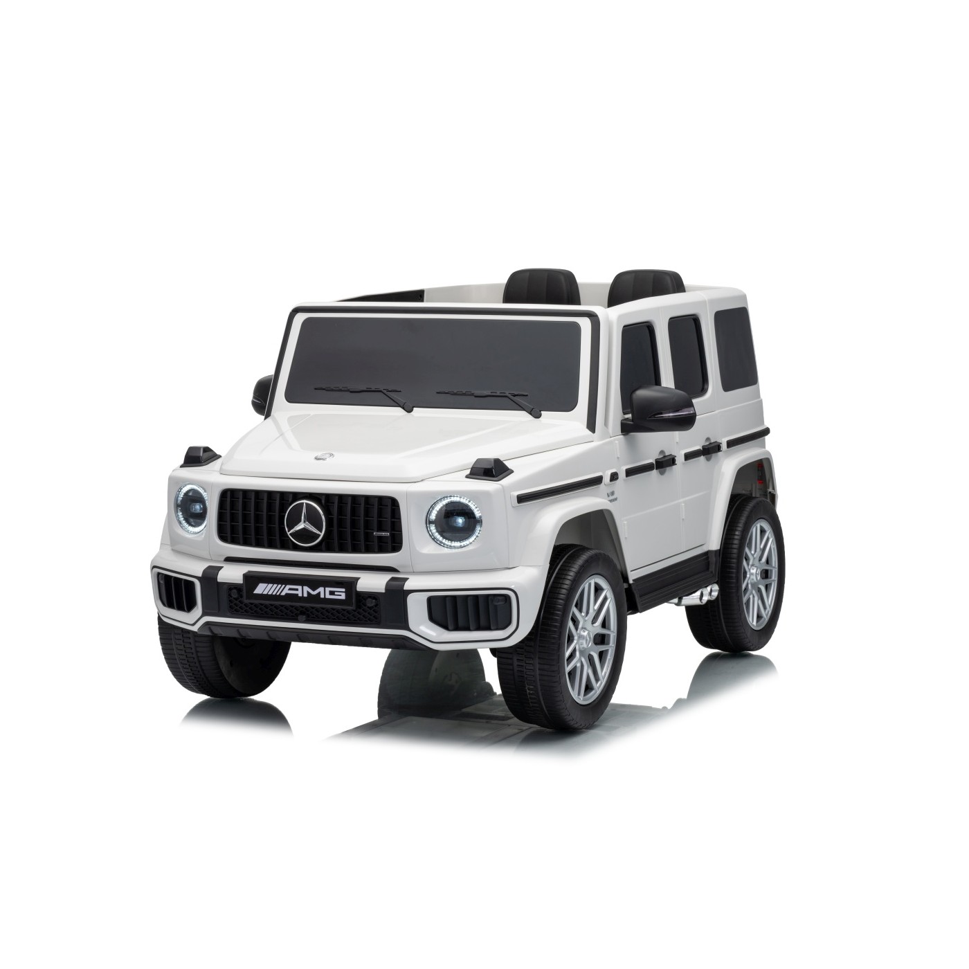 Mercedes G63 AMG biele vozidlo