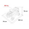 Bugina OBSERVER 4x4 červená
