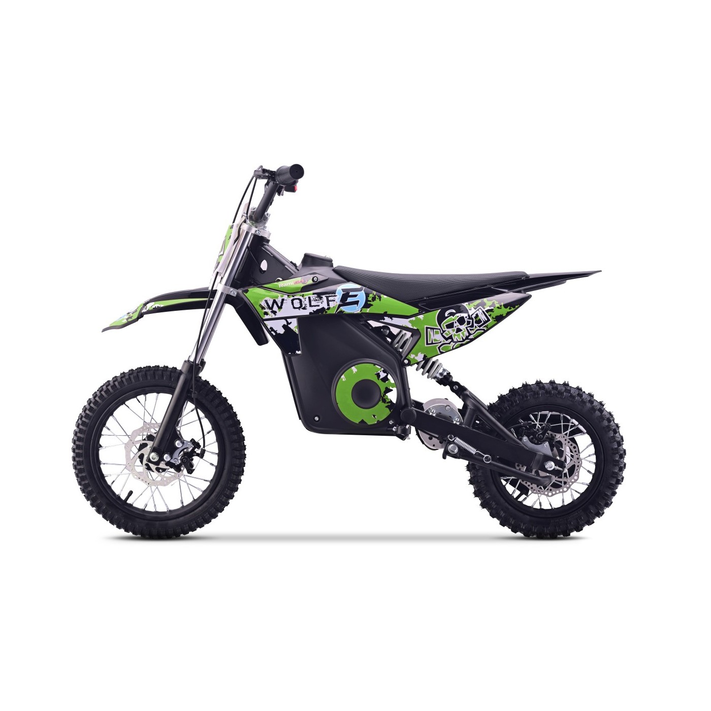 Elektrické motorové vozidlo WOLF-E Green
