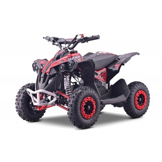 copy of Quad Highper na batériu Žltý 35km/h + Bezkefkový motor 1000W + Nafukovacie kolesá + Regulácia sedadla