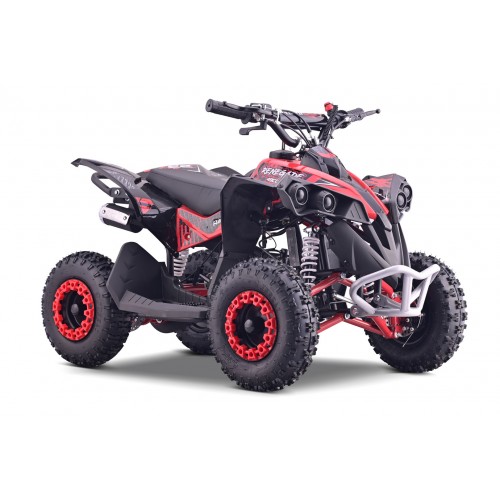 copy of Quad Highper na batériu Žltý 35km/h + Bezkefkový motor 1000W + Nafukovacie kolesá + Regulácia sedadla