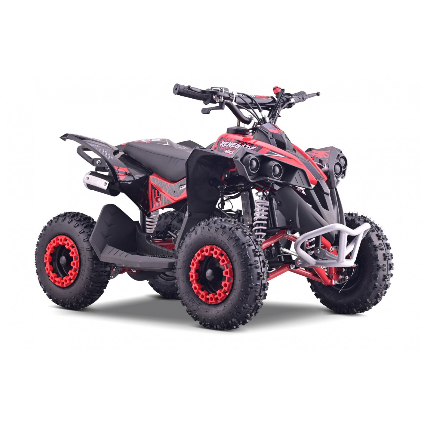 copy of Quad Highper na batériu Žltý 35km/h + Bezkefkový motor 1000W + Nafukovacie kolesá + Regulácia sedadla