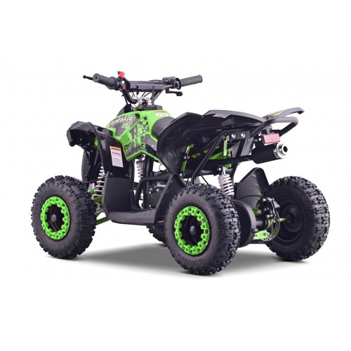 copy of Quad Highper na batériu Žltý 35km/h + Bezkefkový motor 1000W + Nafukovacie kolesá + Regulácia sedadla