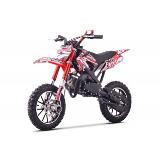Spaľovací motor vozidla 49CC STORM červený