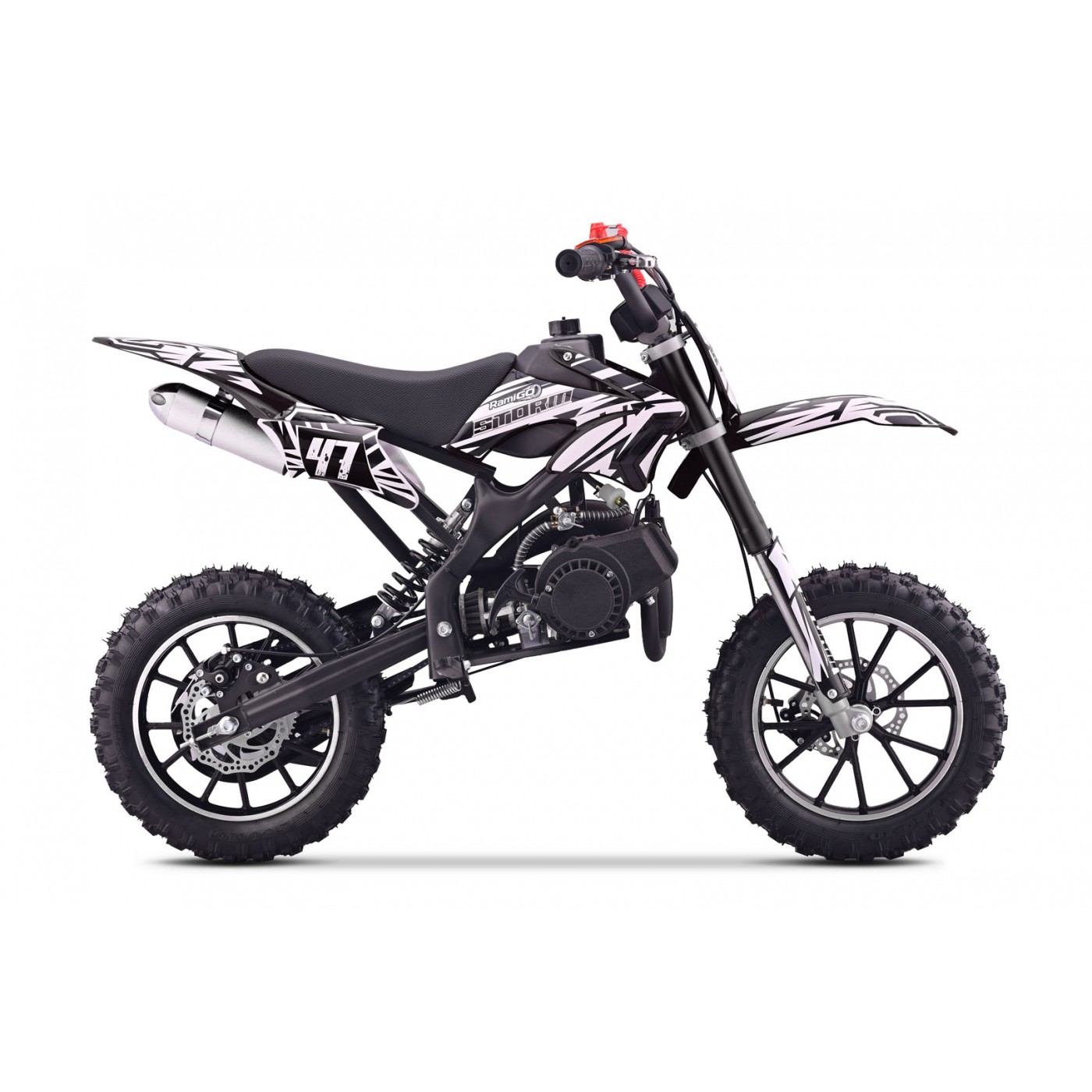 Spaľovací motor vozidla 49CC STORM čierny