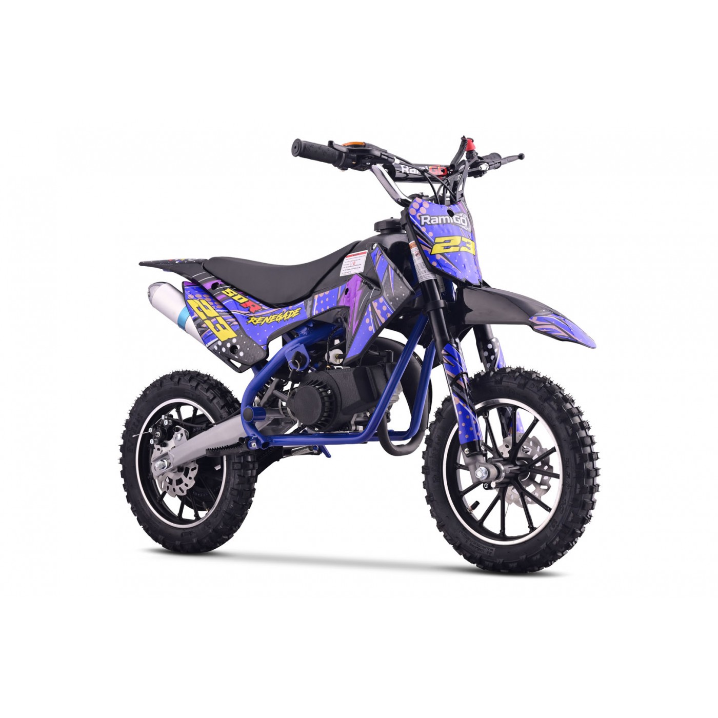 copy of Quad Highper na batériu Žltý 35km/h + Bezkefkový motor 1000W + Nafukovacie kolesá + Regulácia sedadla