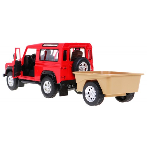 Land Rover Defender RASTAR Model 1:14 Diaľkovo ovládané auto terénne + Ovládač 2,4 GHz