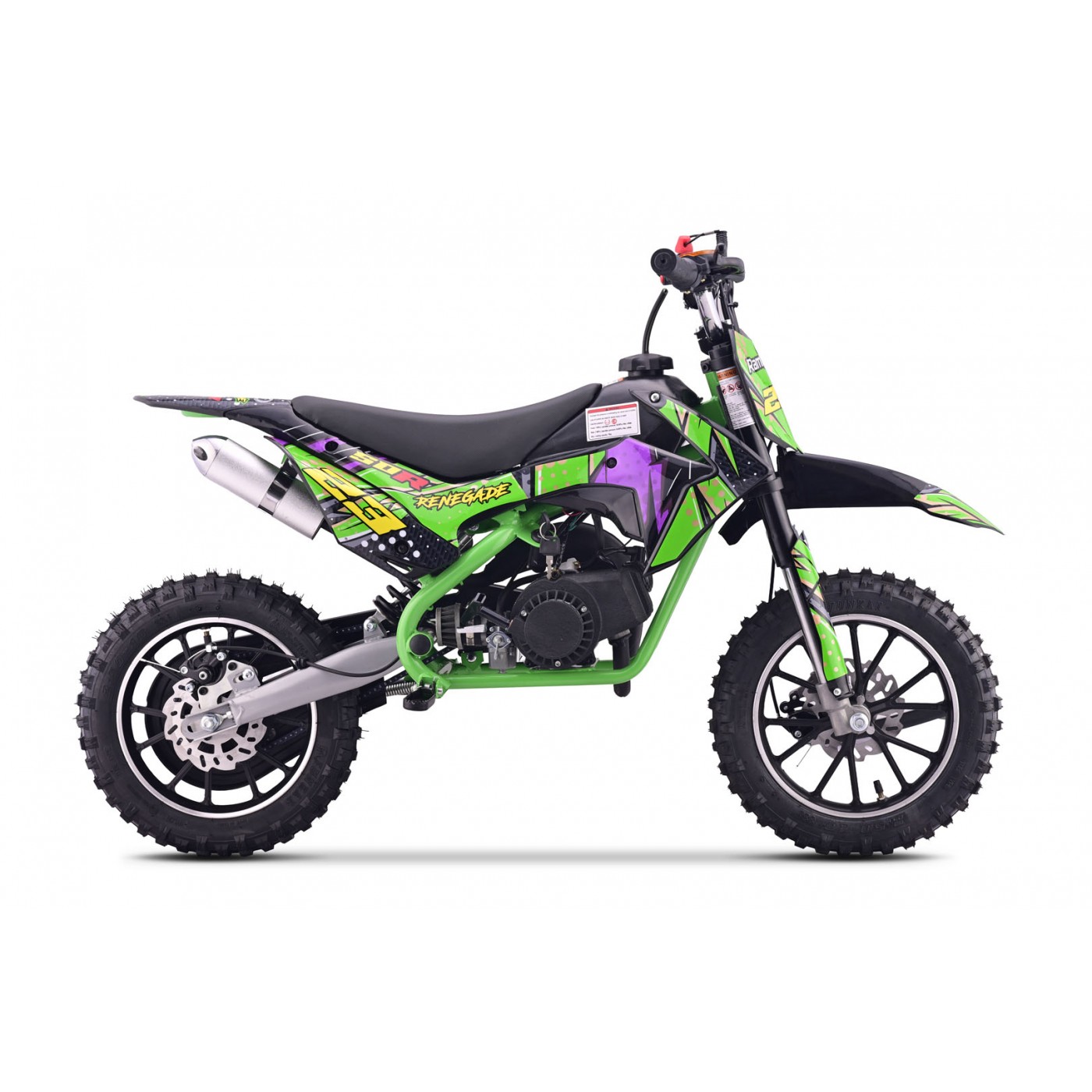 copy of Quad Highper na batériu Žltý 35km/h + Bezkefkový motor 1000W + Nafukovacie kolesá + Regulácia sedadla