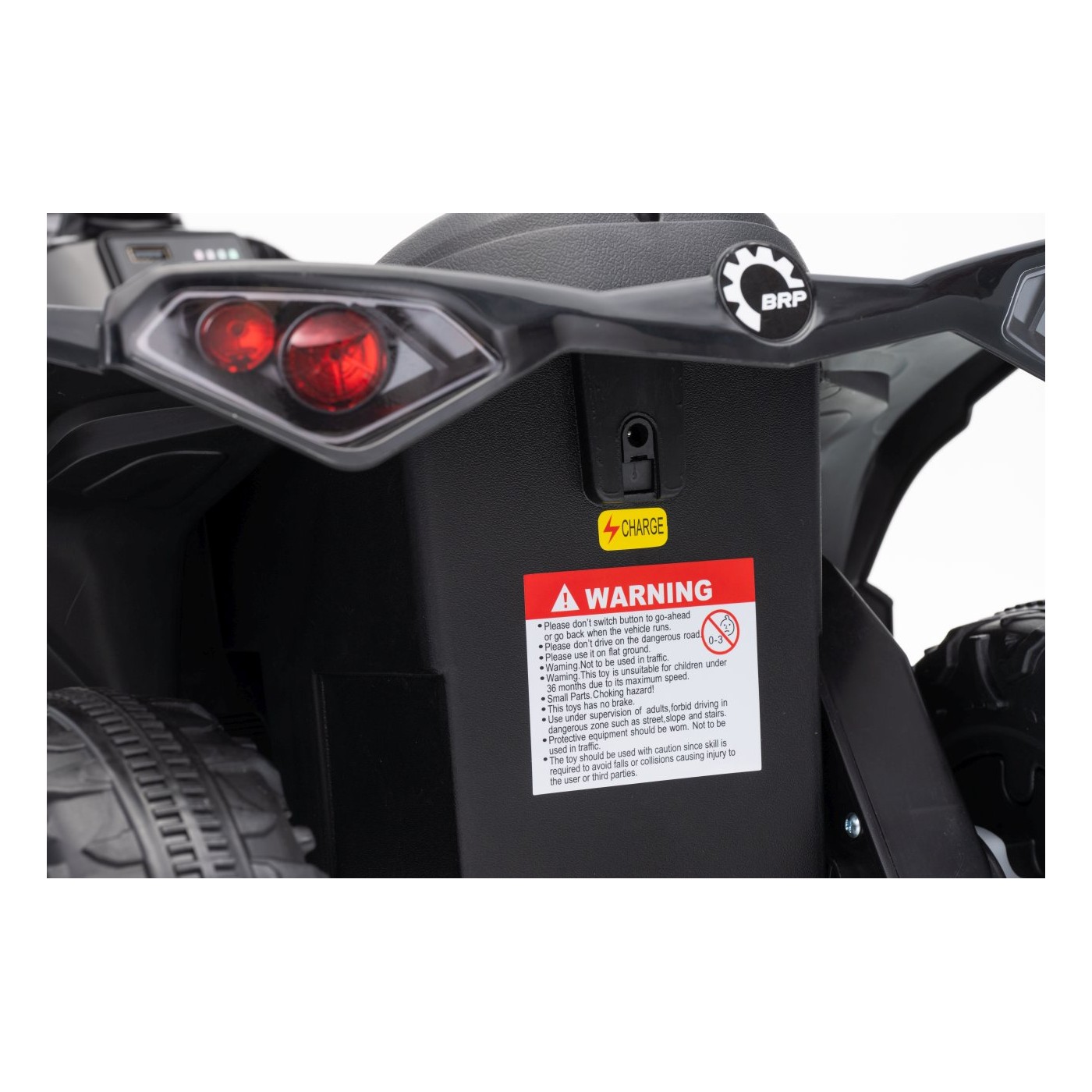 MINI Can Am Renegade ATV čierna