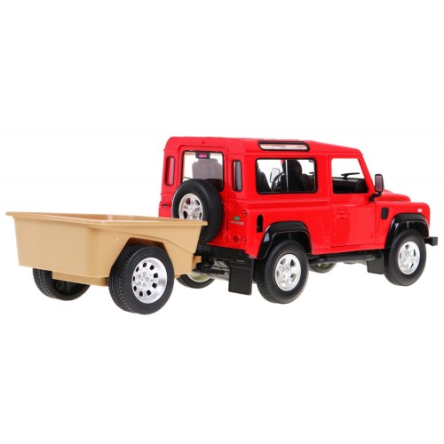 Land Rover Defender RASTAR Model 1:14 Diaľkovo ovládané auto terénne + Ovládač 2,4 GHz